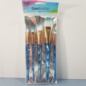 Nicole's Glam Synthetic Blue Brush (5)